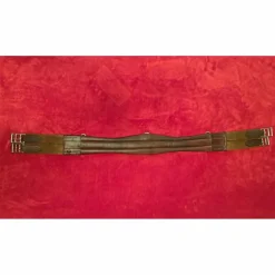 Sangle anatomique cuir marron 105 cm