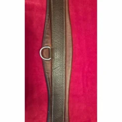 Sangle anatomique cuir marron 105 cm