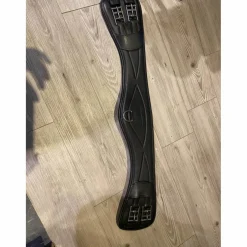 Sangle anatomique cuir noire 70 cm claridge House