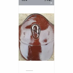 Sangle bavette marron