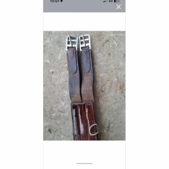 Sangle bavette marron