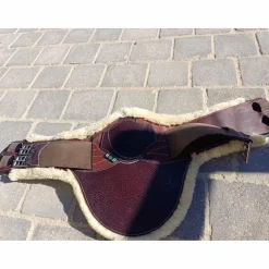 sangle bavette mouton havane devoucoux taille 70 tres bon etat