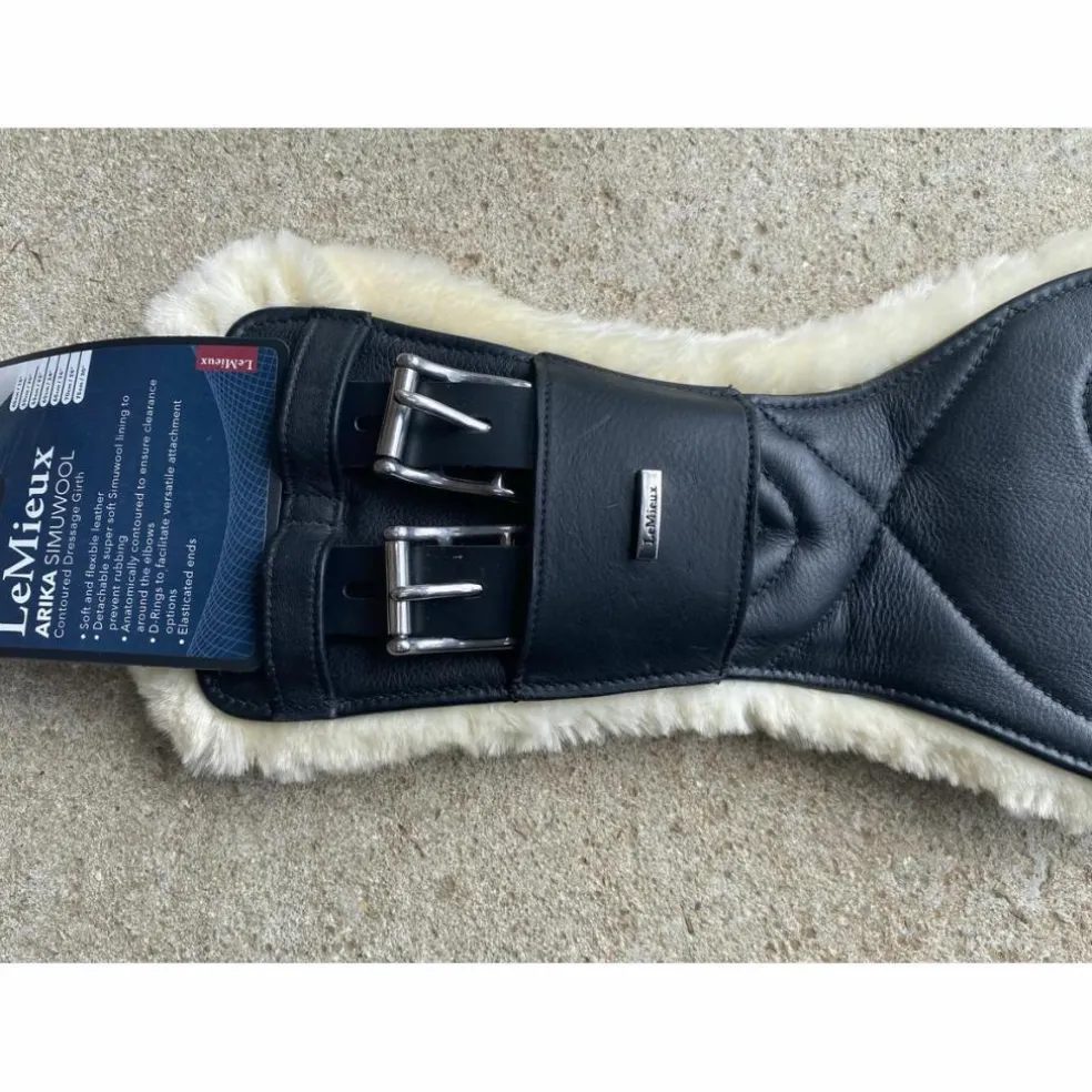 Sangle courte dressage LeMieux 45 noir
