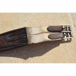 Sangle en cuir avec élastiques 128 cm