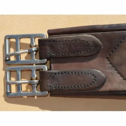Sangle en cuir avec élastiques 128 cm