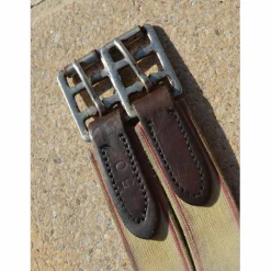 Sangle en cuir avec élastiques