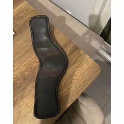 sangle en cuir marron taille 60cm