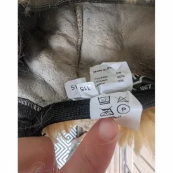 Sangle longue Mattes mouton véritable 115