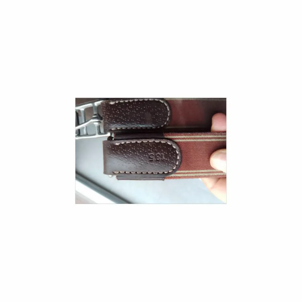 Sangle Prestige marron taille 135