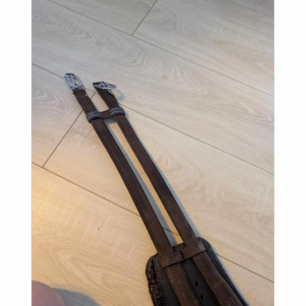 Sangle Stubben Equisoft 120 marron