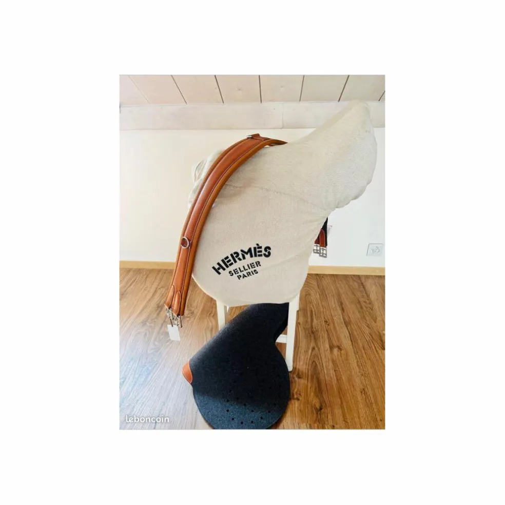 Sangles Cuir à Bride Selle Hermès Sellier Equipement selle CSO Neuf Livraison