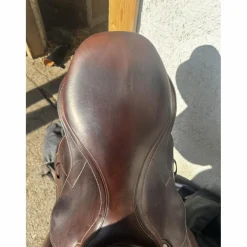 Selle Antares marron signature taille 17,5