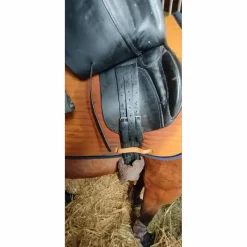 Selle baudet cuir noir