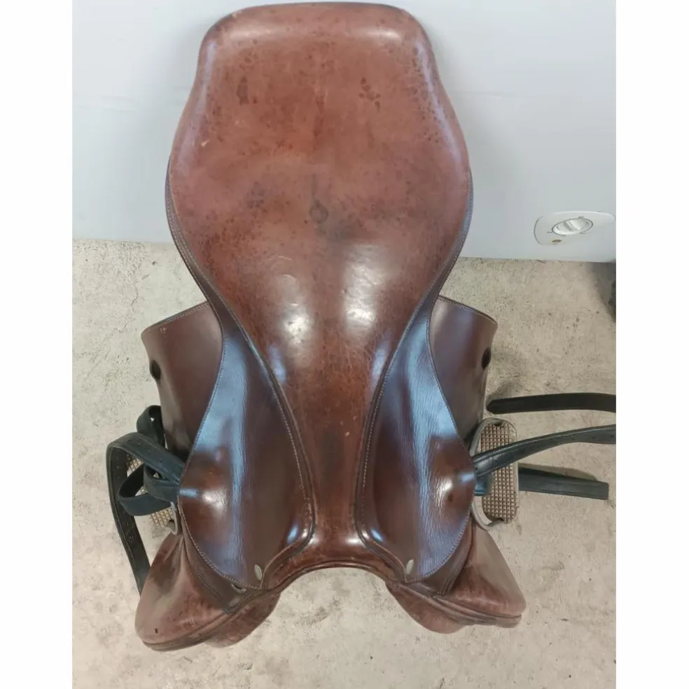 Selle Belloir Saumur 17,5 saut