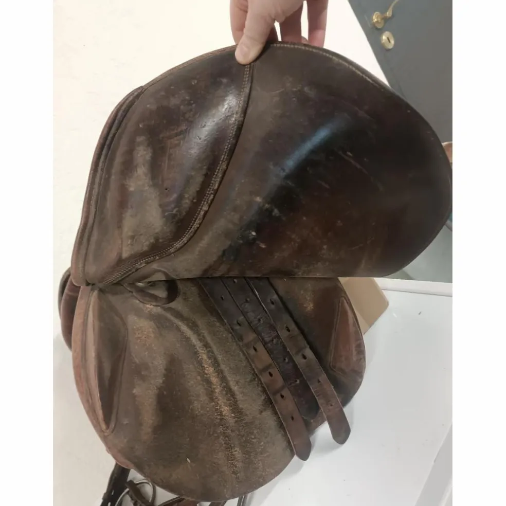 Selle Belloir Saumur 17,5 saut