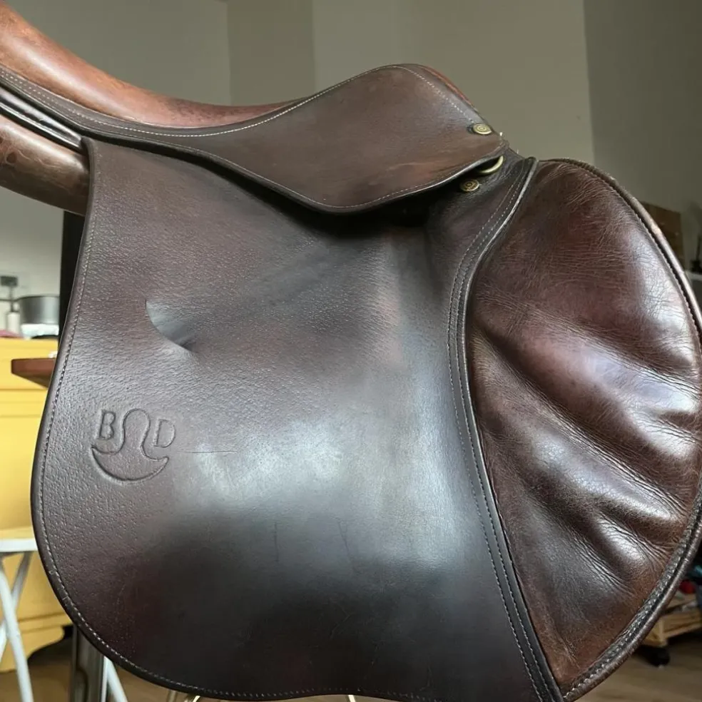 Selle Bruno Delgrange 17 mixte/cso