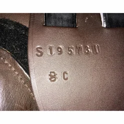 Selle cheval Obstacle CSO Stubben modèle Edelweiss 17,5 Marron foncé