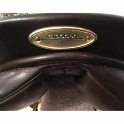 Selle cheval Obstacle CSO Stubben modèle Edelweiss 17,5 Marron foncé