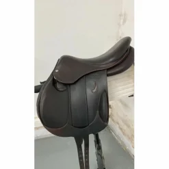 SELLE CHIBERTA K Devoucoux 16,5 pouces Marron
