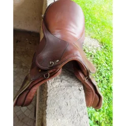 Selle cuir mixte/randonnée