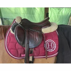 Selle CWD cuir 15,5