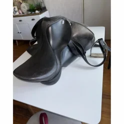 Selle DA SADDLES 17' Cuire Noir