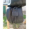 Selle de dressage cuir noir 17,5"
