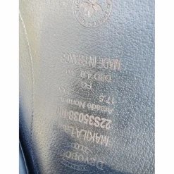 Selle de dressage devoucoux noire makila lab E de 2022, avec une bande Swarovski