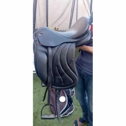 Selle de dressage en cuir Eric Thomas