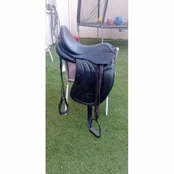 Selle de dressage en cuir Eric Thomas
