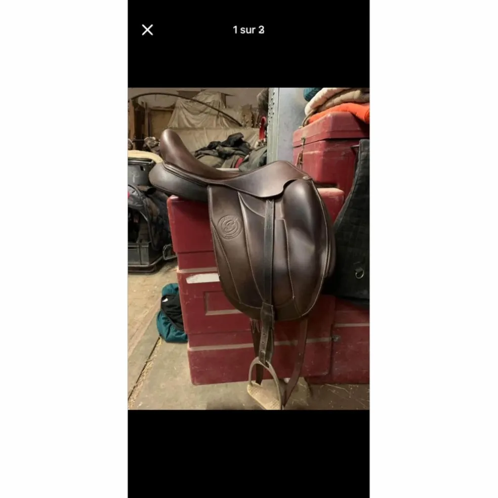Selle de dressage forestier