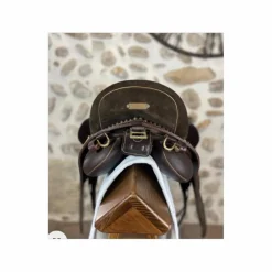 Selle de dressage portugaise