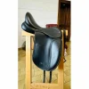 Selle de dressage Waldhaussen noire 17.5 synthétique