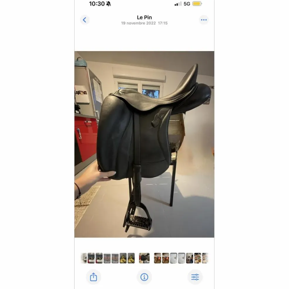 Selle de dressage zaldi