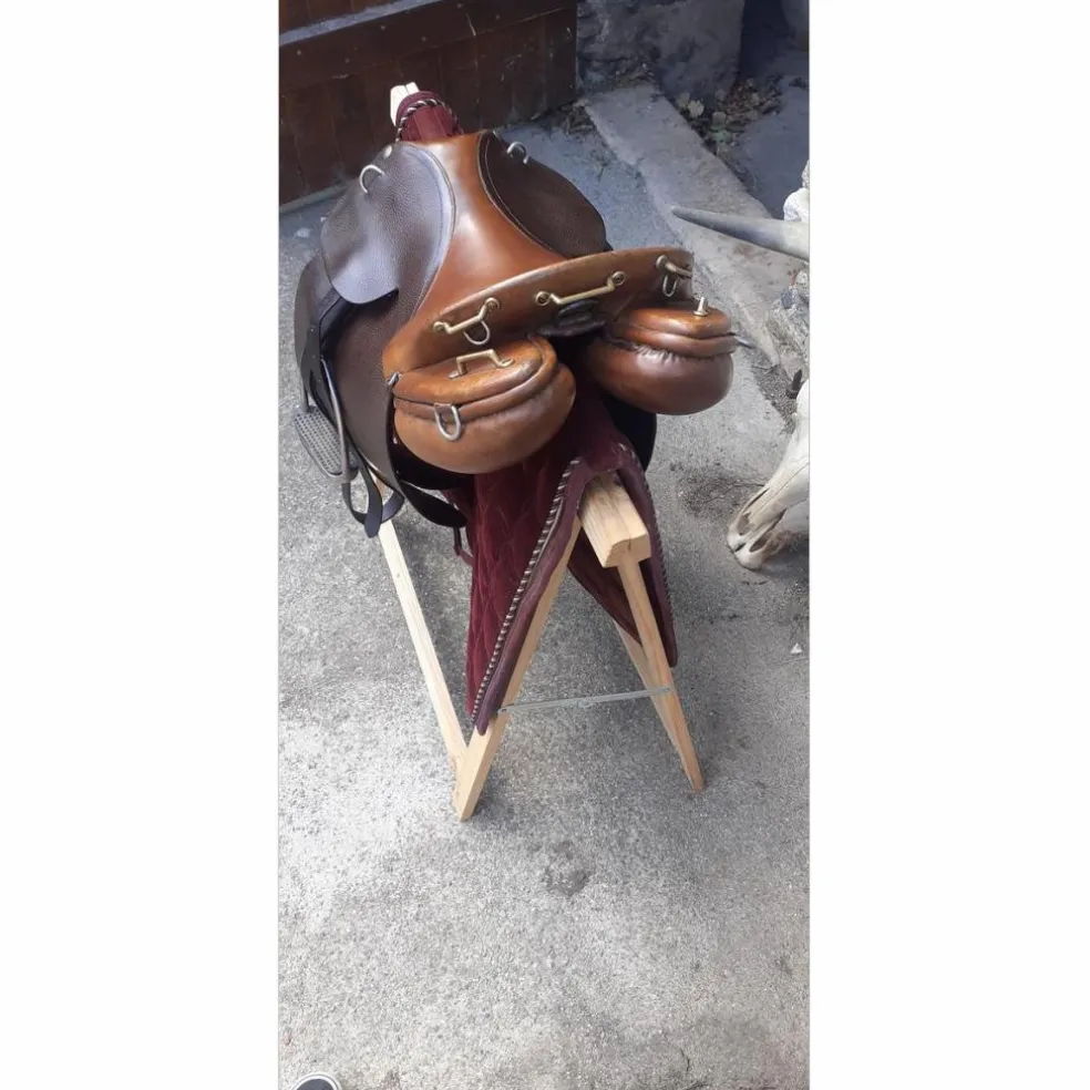 Selle de randonnée forestier