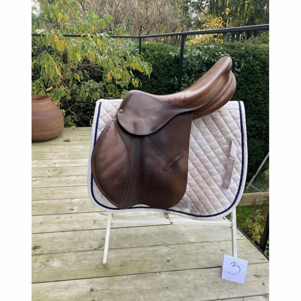 Selle Delgrange CSO/mixte, 17.5