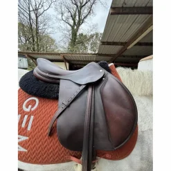 Selle Devoucoux 17,5 mixte