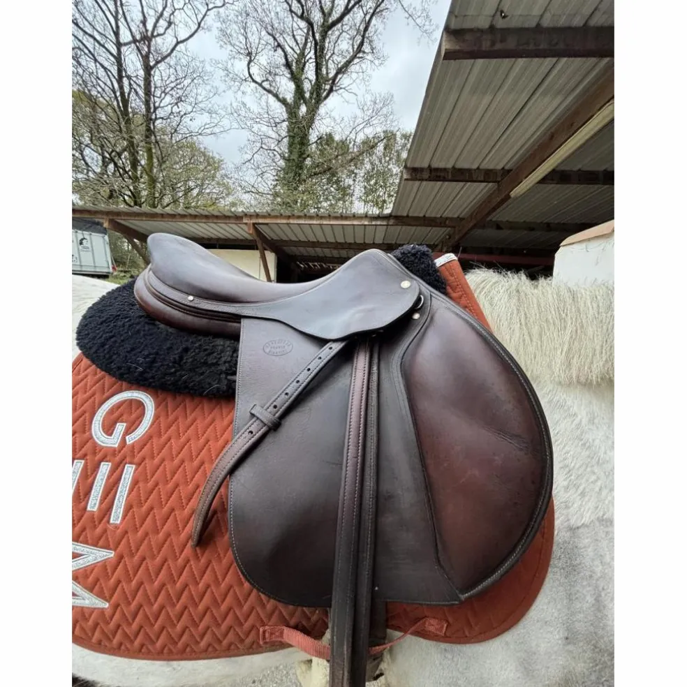Selle Devoucoux 17,5 mixte