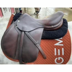 Selle Devoucoux 17,5 mixte