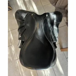 Selle d’obstacles bates 17,5 noire