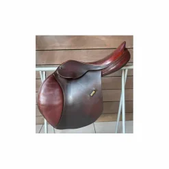 Selle d’équitation mixte de marque ZALDI - Taille 17’’