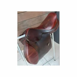 Selle d’équitation mixte de marque ZALDI - Taille 17’’
