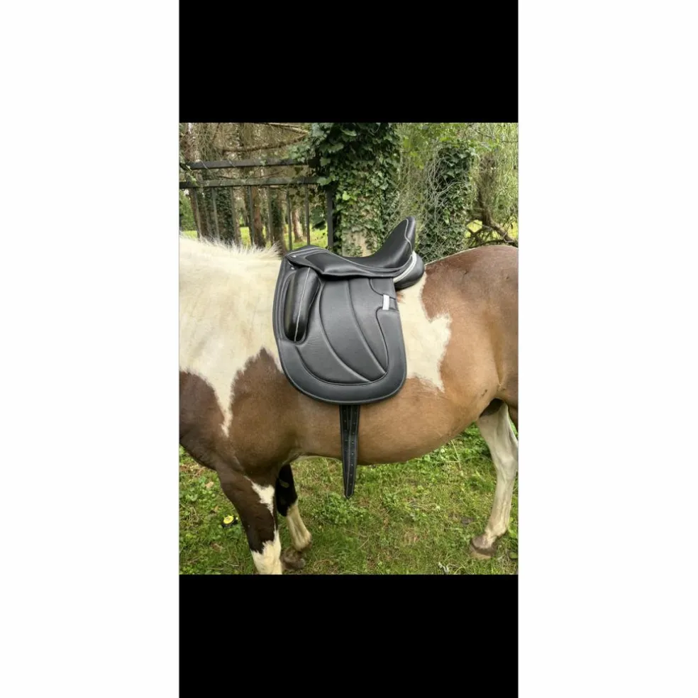 Selle dressage 16,5 cuir