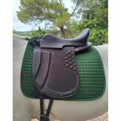 Selle dressage arçon cuir Hidalgo Modèle Chicago 18"