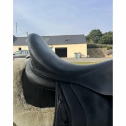 selle dressage belloir saumur noire 17