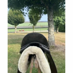 selle dressage belloir saumur noire 17