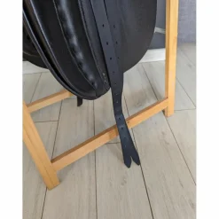 Selle dressage cuir noir 17