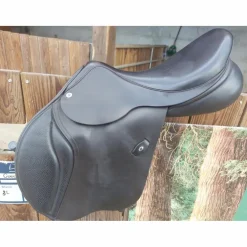 Selle en cuir Ideal Mixte 17,5
