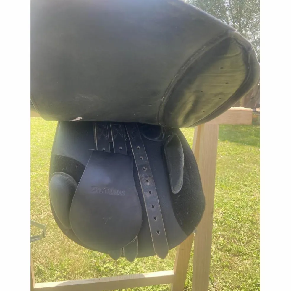 selle eric thomas noire 17 pouce