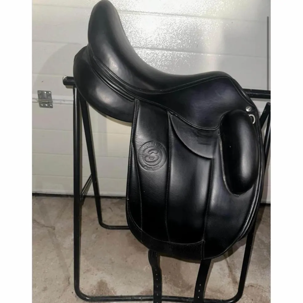 Selle et Sangle de dressage Forestier